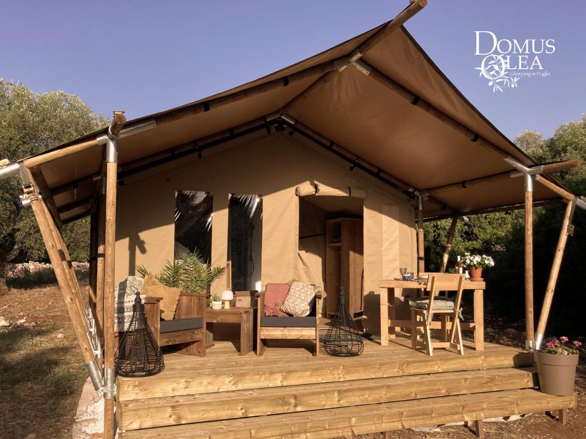 Отель Domus Olea Glamping Челье-Мессапика Экстерьер фото