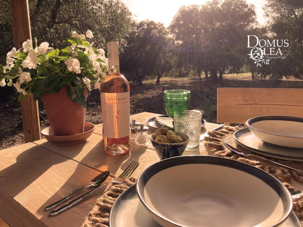 Отель Domus Olea Glamping Челье-Мессапика Экстерьер фото