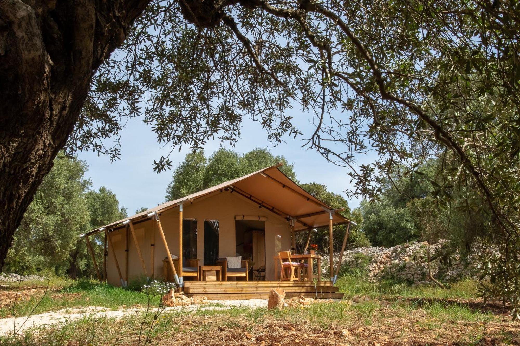 Отель Domus Olea Glamping Челье-Мессапика Экстерьер фото